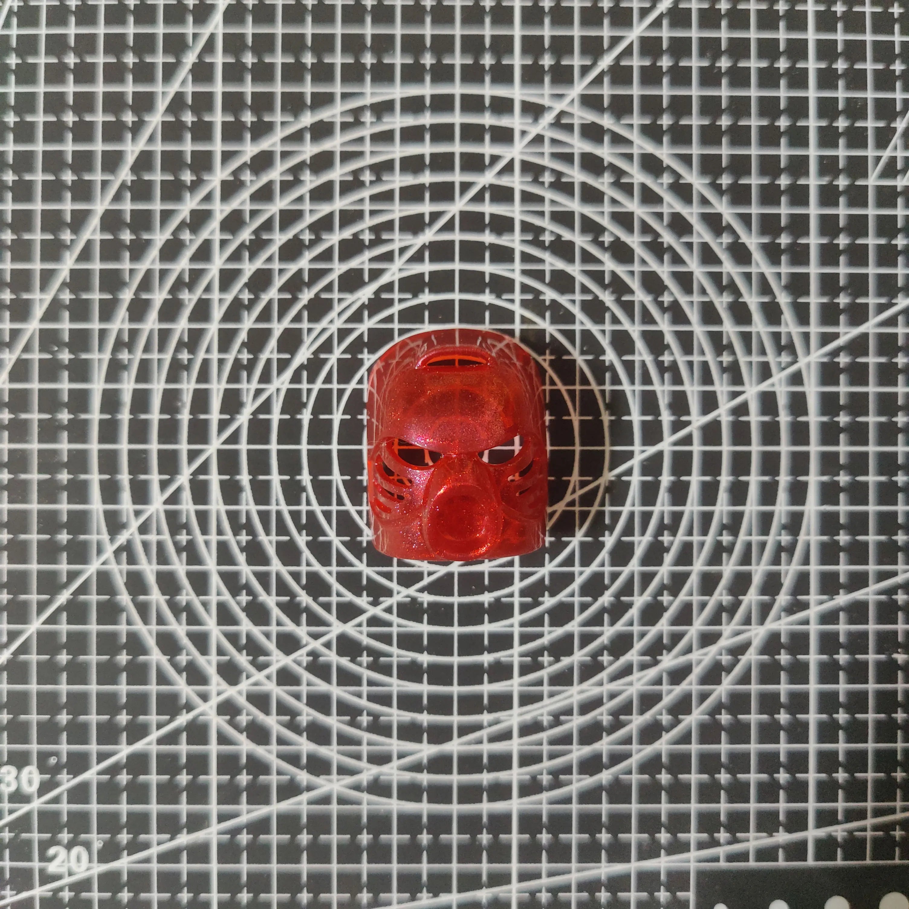 Kennie DIY MOC Customized Accessories Building Blocks Part NO.32505 tahu Bionicle Facepiece Hau Stars Kanohi Helmet