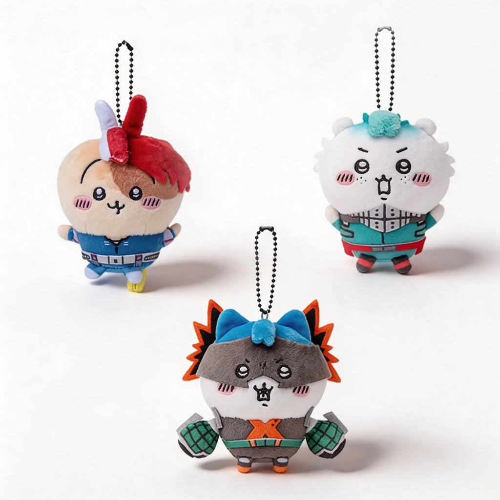 Anime cartoon hero academy  collaboration plush toy figurine  Kuroguchi Bakuhou Shinsuke Gongyo Zonfu