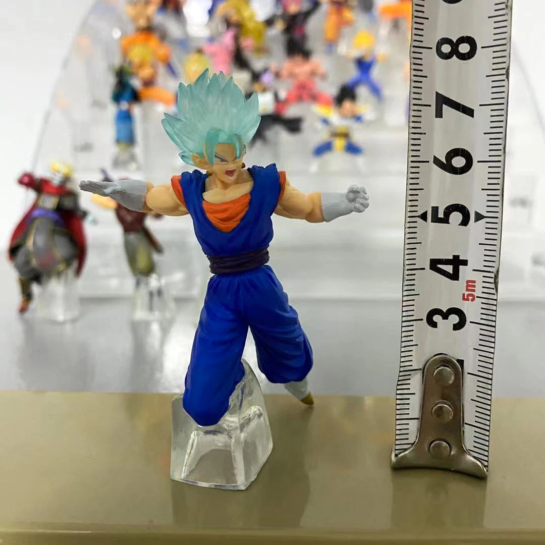 BANDAI DRAGON BALL Capsule Toys ACTION FIGURE Majin Buu Cell Vegeta IV Torankusu Son Goten Vegeta Cumber Small Scale Model GACHA