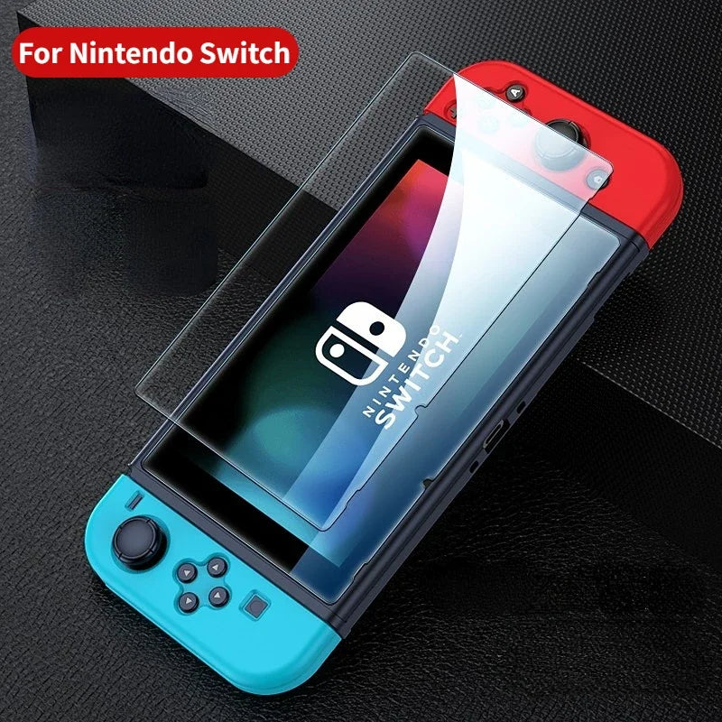 For Nintend Switch/Oled/Lite Screen Protectors Anti-Scratch Nintend Protective Cover NS LCD Screen Protection Tempered Glass