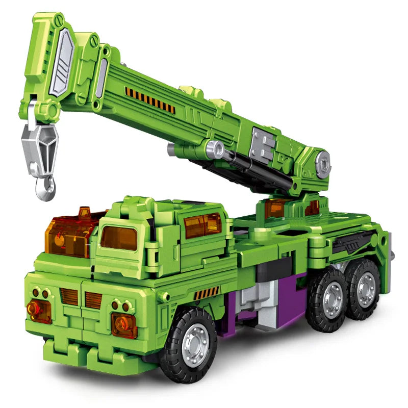 NBK Transformation Robot KO Version G1 Devastator Action Figure Excavator Rescue Scraper Hook Suit Collection Car Model Kid Toys
