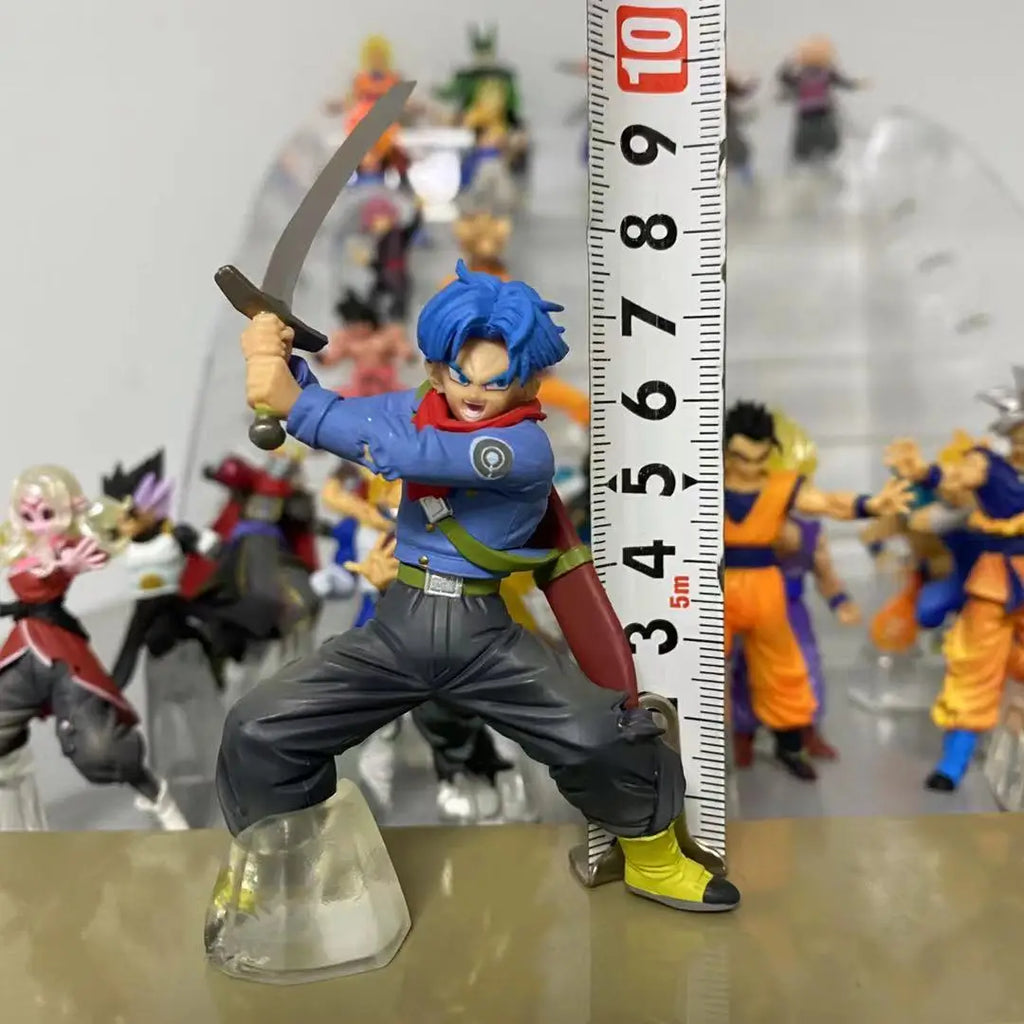 BANDAI DRAGON BALL Capsule Toys ACTION FIGURE Majin Buu Cell Vegeta IV Torankusu Son Goten Vegeta Cumber Small Scale Model GACHA