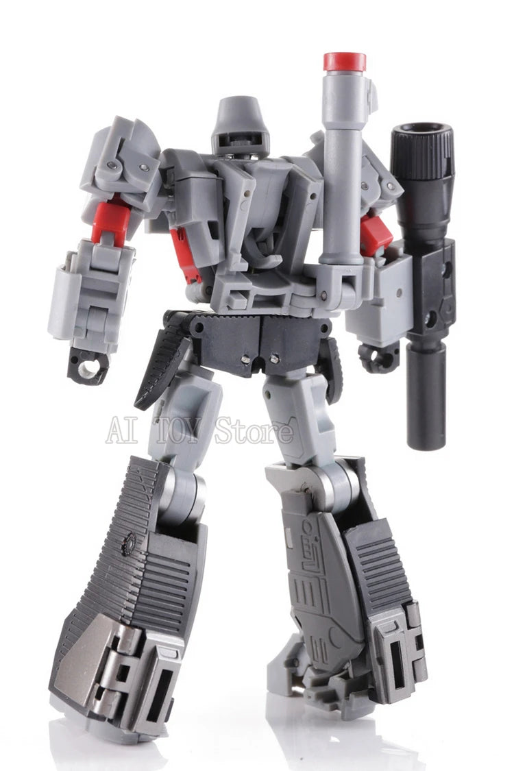 Transformation Galvatron Megatroon Gun Model G1 Mini Pocket Warrior Action Figure Robot Model Deformed Collection Toys Kids Gift