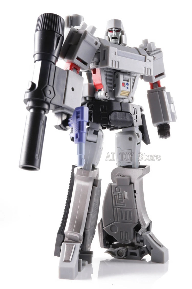 Transformation Galvatron Megatroon Gun Model G1 Mini Pocket Warrior Action Figure Robot Model Deformed Collection Toys Kids Gift