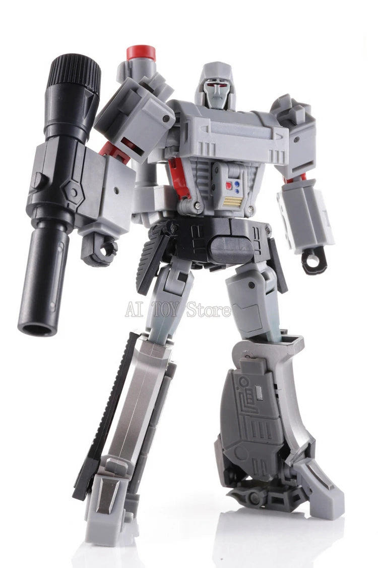 Transformation Galvatron Megatroon Gun Model G1 Mini Pocket Warrior Action Figure Robot Model Deformed Collection Toys Kids Gift