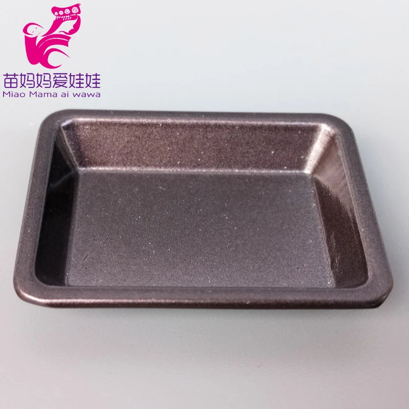 1/6 BJD Doll Ob11 Accessories Kitchenware Mini Wok Pans Pots Doll Furniture Mini Scene Decoration for Barbie Licca Blythe Doll