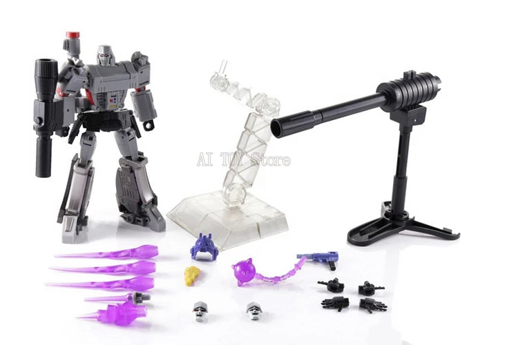 Transformation Galvatron Megatroon Gun Model G1 Mini Pocket Warrior Action Figure Robot Model Deformed Collection Toys Kids Gift
