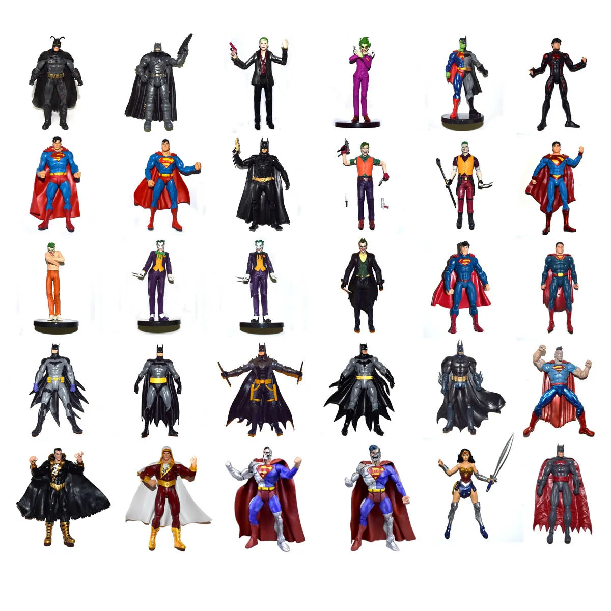 DCC DCD Direct Collectibles Bat-Hero Joke-Man Superhero-man Wonder Bi-zarro Ultraman Action Figure Collection
