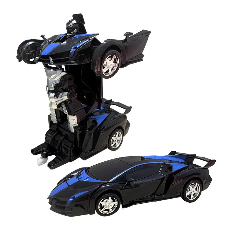 Rechargeable Toy Car Remote Deformation Feature Car Robot Model Perfect Deformation RC Car Children Racing Car Model