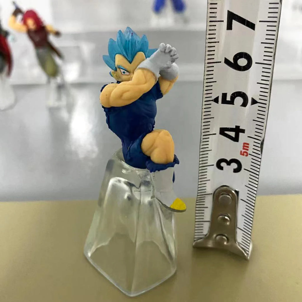 BANDAI DRAGON BALL Capsule Toys ACTION FIGURE Majin Buu Cell Vegeta IV Torankusu Son Goten Vegeta Cumber Small Scale Model GACHA