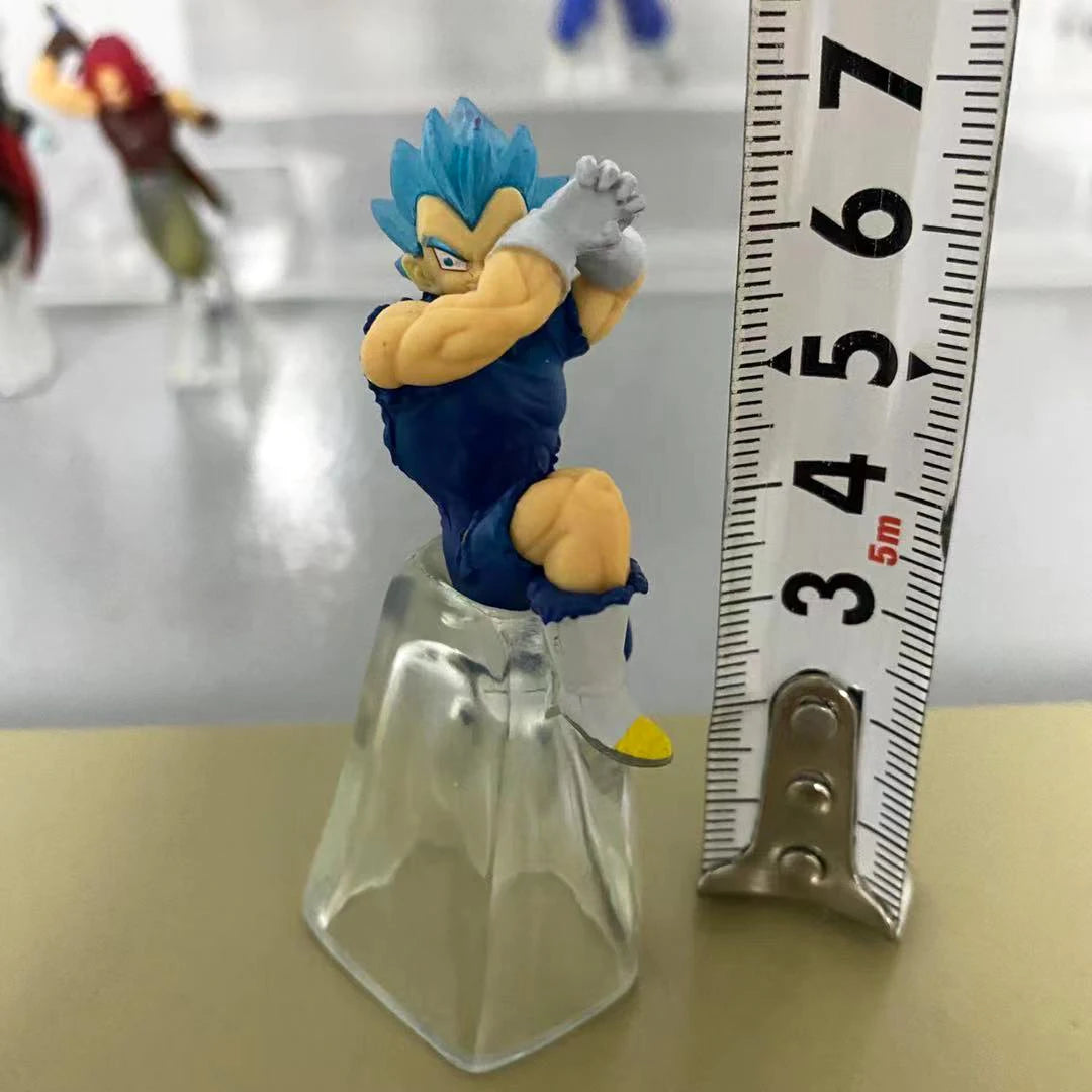 BANDAI DRAGON BALL Capsule Toys ACTION FIGURE Majin Buu Cell Vegeta IV Torankusu Son Goten Vegeta Cumber Small Scale Model GACHA
