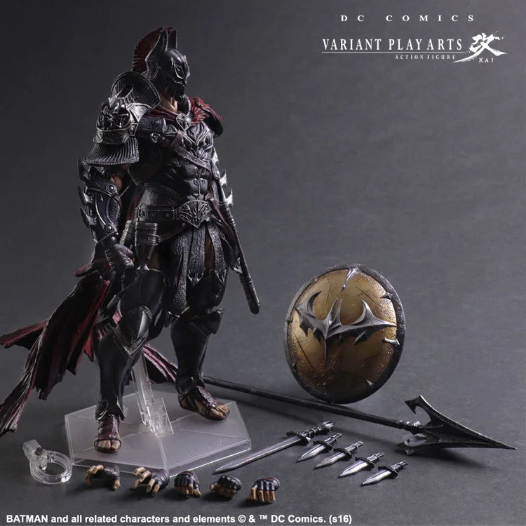 Play Arts Kai 1/6 scale painted figure Variant variable Ver. Timeless Spartan Batman PVC Action Figures Collectible Model Toys