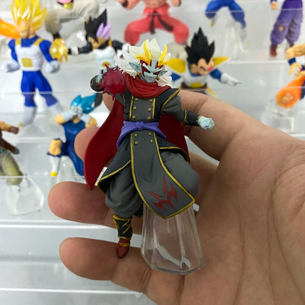 BANDAI DRAGON BALL Capsule Toys ACTION FIGURE Majin Buu Cell Vegeta IV Torankusu Son Goten Vegeta Cumber Small Scale Model GACHA