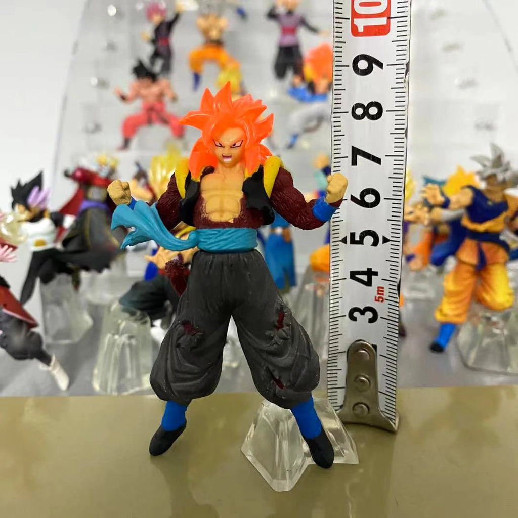 BANDAI DRAGON BALL Capsule Toys ACTION FIGURE Majin Buu Cell Vegeta IV Torankusu Son Goten Vegeta Cumber Small Scale Model GACHA