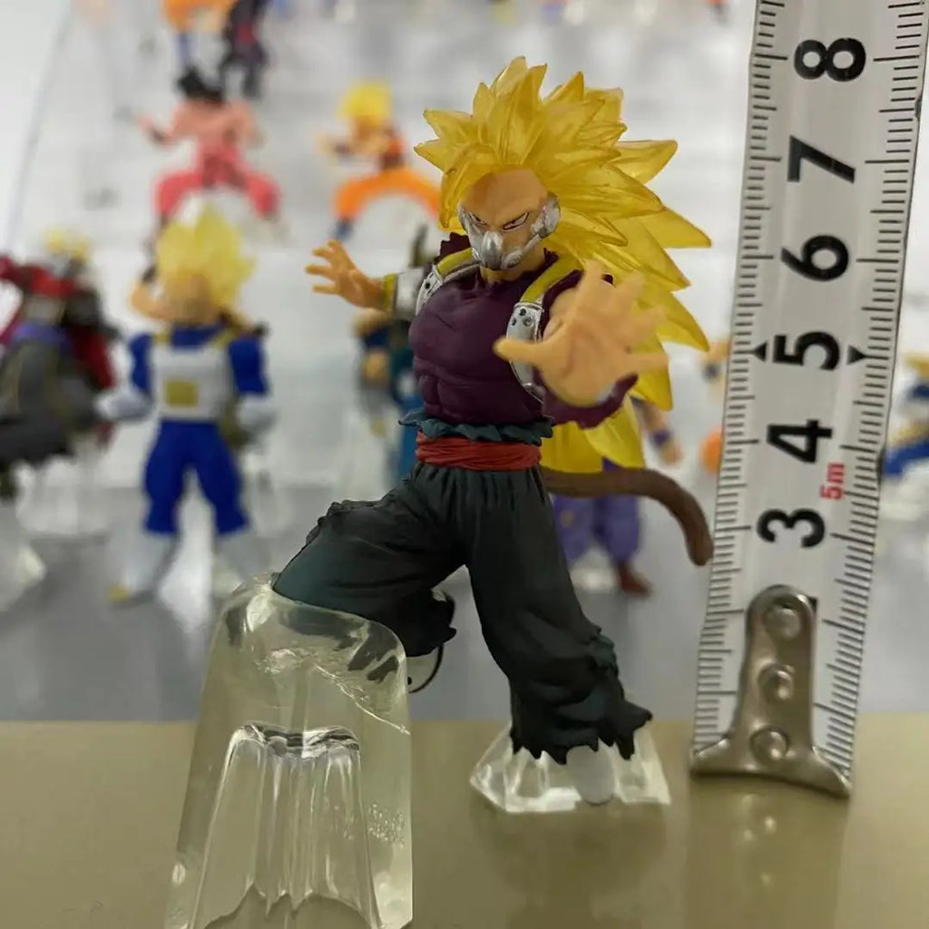 BANDAI DRAGON BALL Capsule Toys ACTION FIGURE Majin Buu Cell Vegeta IV Torankusu Son Goten Vegeta Cumber Small Scale Model GACHA