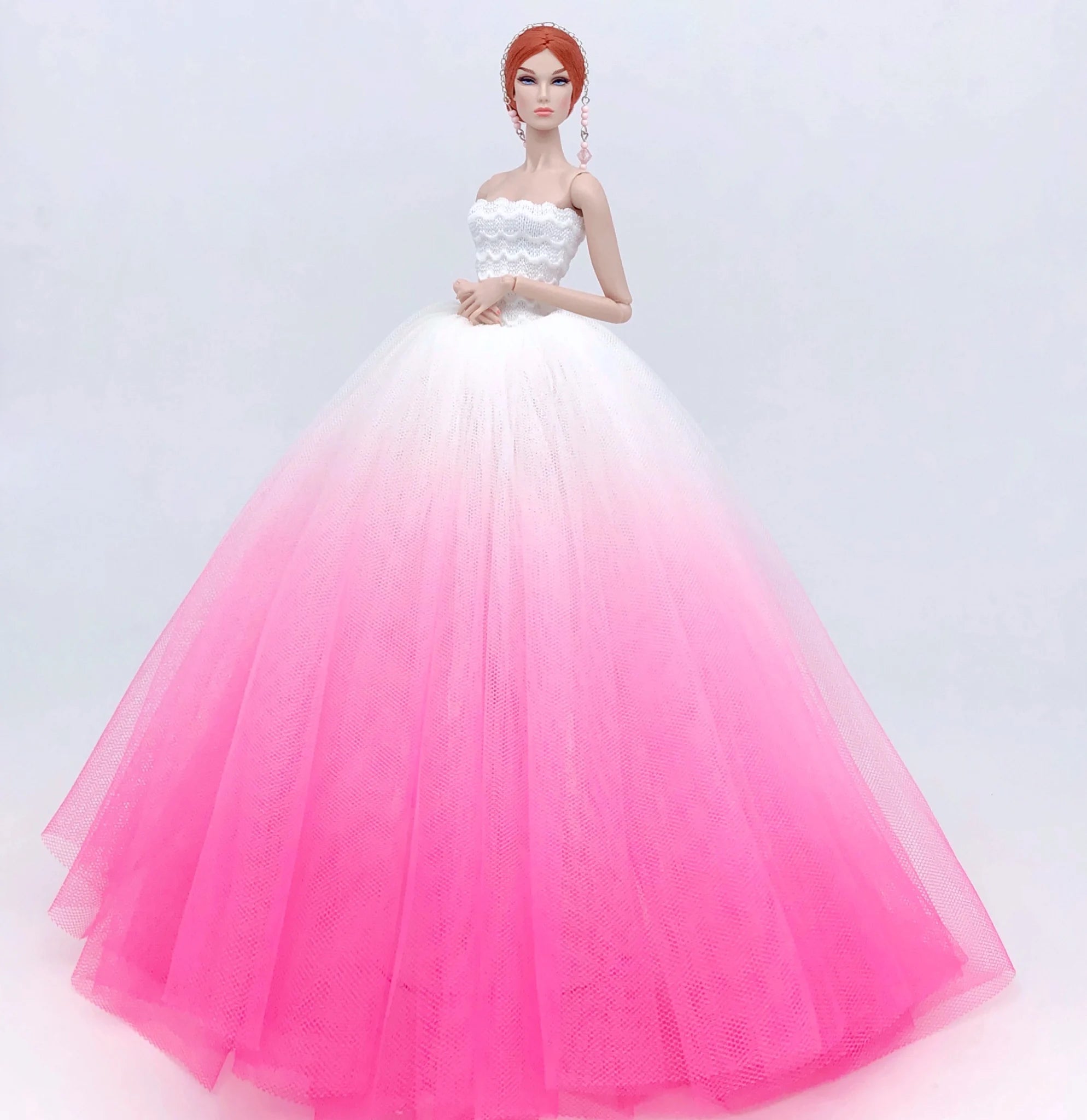 clothes for barbie doll accessories for 30cm doll dress clothing wedding dress Princess clothes set shirt dream house