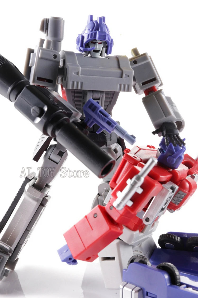 Transformation Galvatron Megatroon Gun Model G1 Mini Pocket Warrior Action Figure Robot Model Deformed Collection Toys Kids Gift
