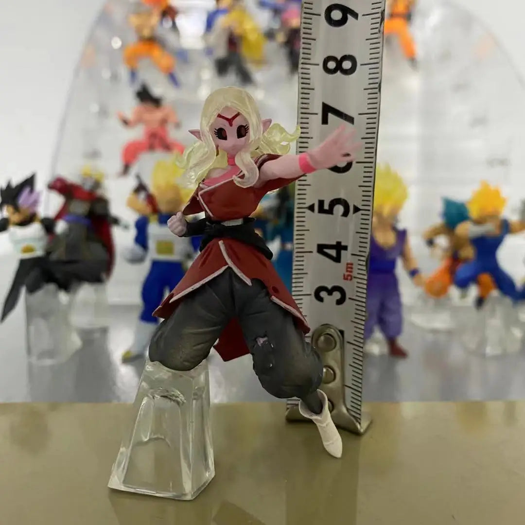 BANDAI DRAGON BALL Capsule Toys ACTION FIGURE Majin Buu Cell Vegeta IV Torankusu Son Goten Vegeta Cumber Small Scale Model GACHA