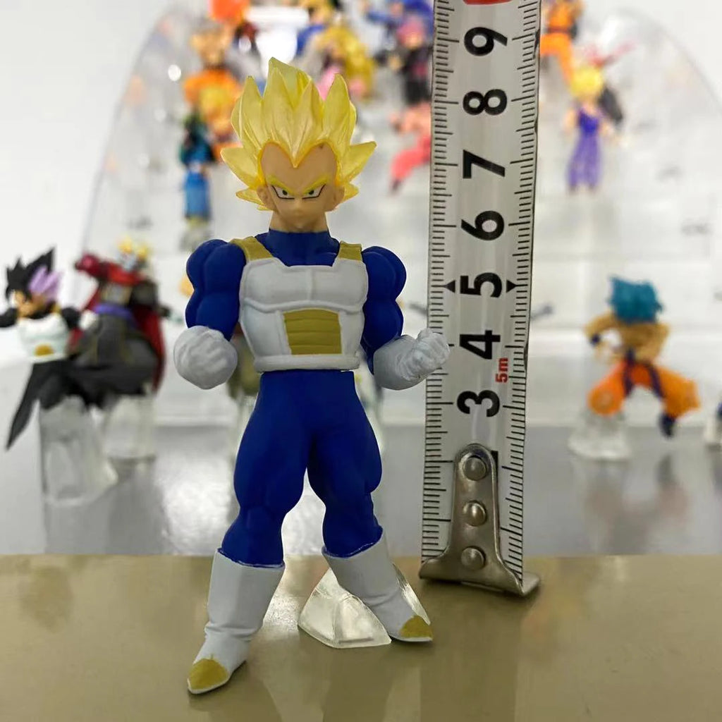 BANDAI DRAGON BALL Capsule Toys ACTION FIGURE Majin Buu Cell Vegeta IV Torankusu Son Goten Vegeta Cumber Small Scale Model GACHA