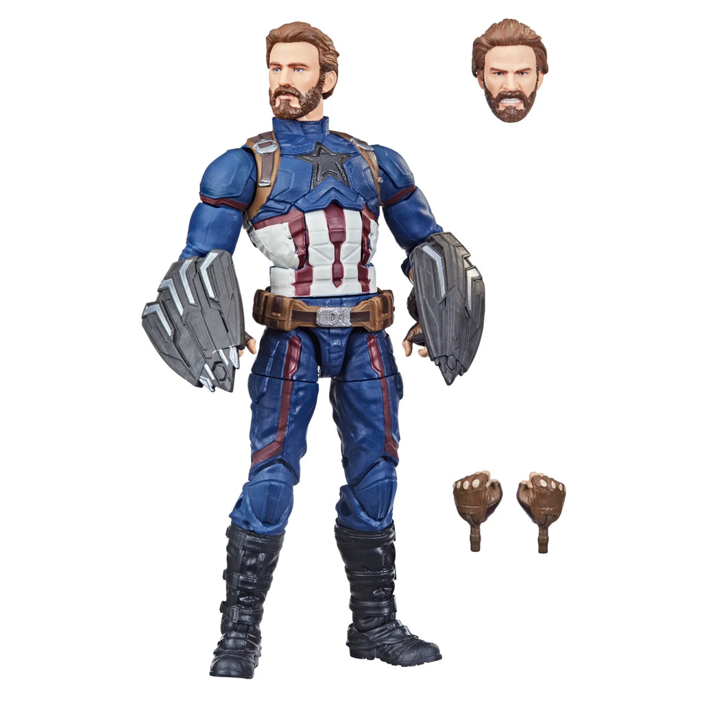 Marvel Legends The Infinity SAGA Infinity War Captain America Avengers Endgame Fat Thor 6" Action Figure Toys Doll Model Loose