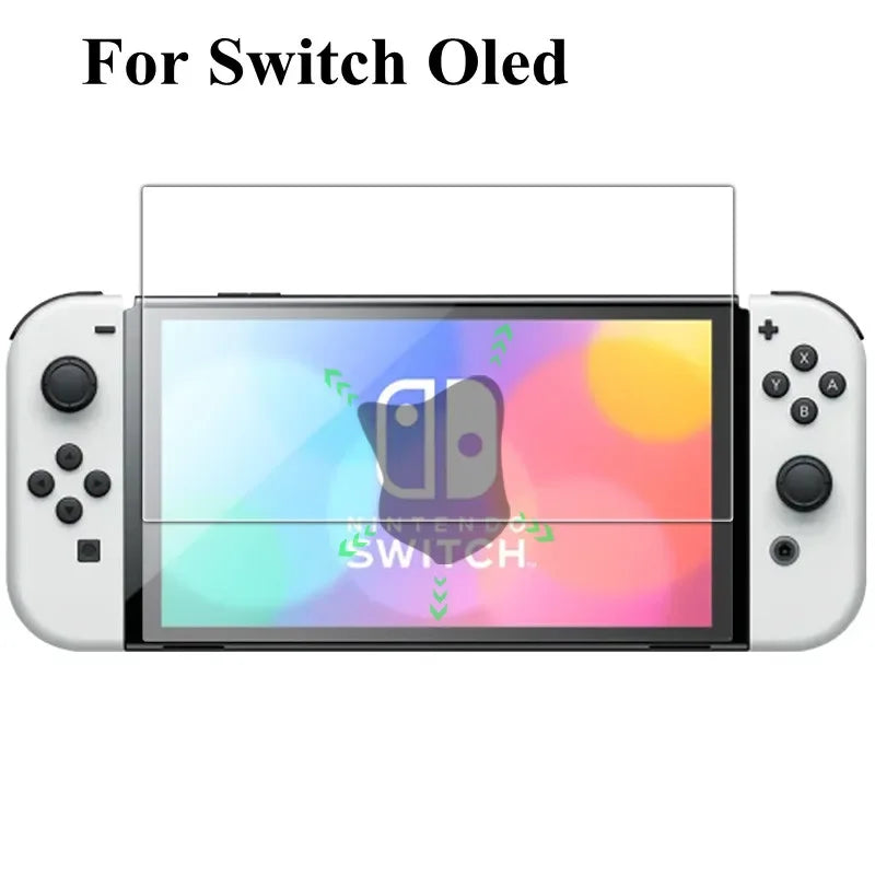 For Nintend Switch/Oled/Lite Screen Protectors Anti-Scratch Nintend Protective Cover NS LCD Screen Protection Tempered Glass
