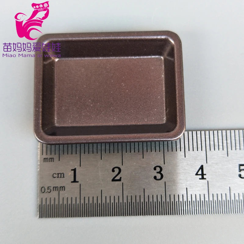 1/6 BJD Doll Ob11 Accessories Kitchenware Mini Wok Pans Pots Doll Furniture Mini Scene Decoration for Barbie Licca Blythe Doll