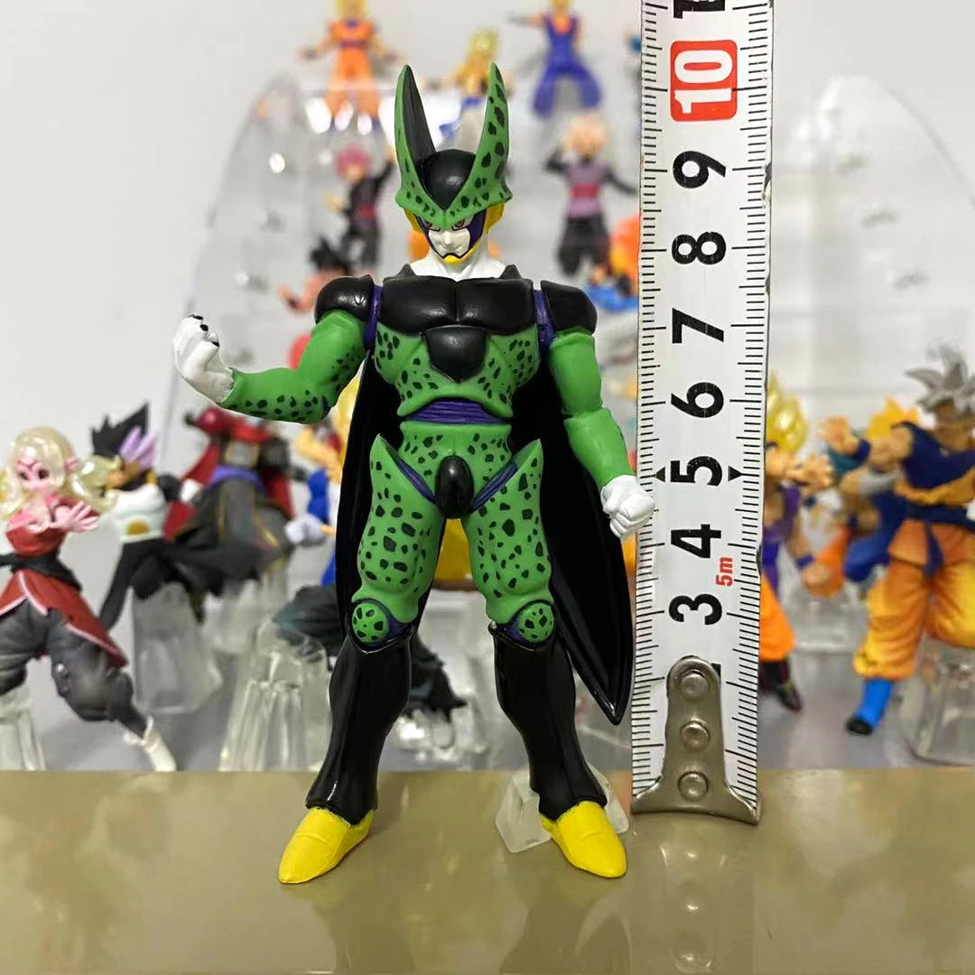 BANDAI DRAGON BALL Capsule Toys ACTION FIGURE Majin Buu Cell Vegeta IV Torankusu Son Goten Vegeta Cumber Small Scale Model GACHA