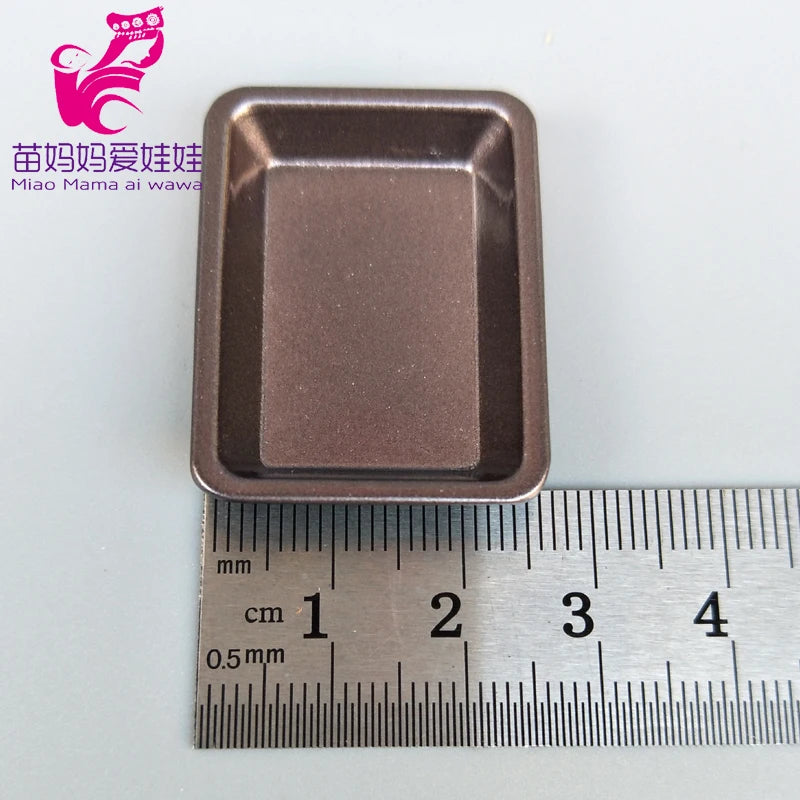 1/6 BJD Doll Ob11 Accessories Kitchenware Mini Wok Pans Pots Doll Furniture Mini Scene Decoration for Barbie Licca Blythe Doll