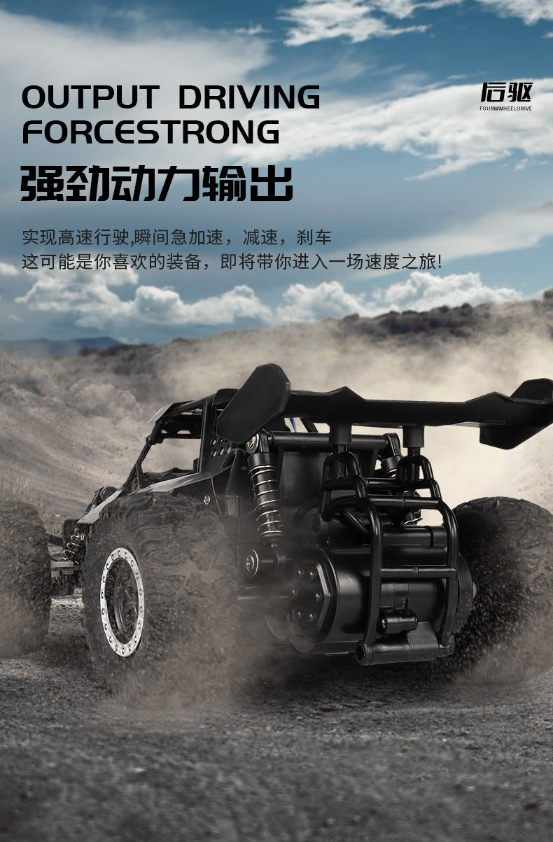 RC Car 1:16 2WD with LED Light 2.4G 20KM/H High Speed Off-Road Climbing Remote Control Car Toy Gifts for Boys Girls Kids