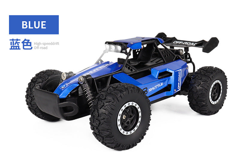 RC Car 1:16 2WD with LED Light 2.4G 20KM/H High Speed Off-Road Climbing Remote Control Car Toy Gifts for Boys Girls Kids
