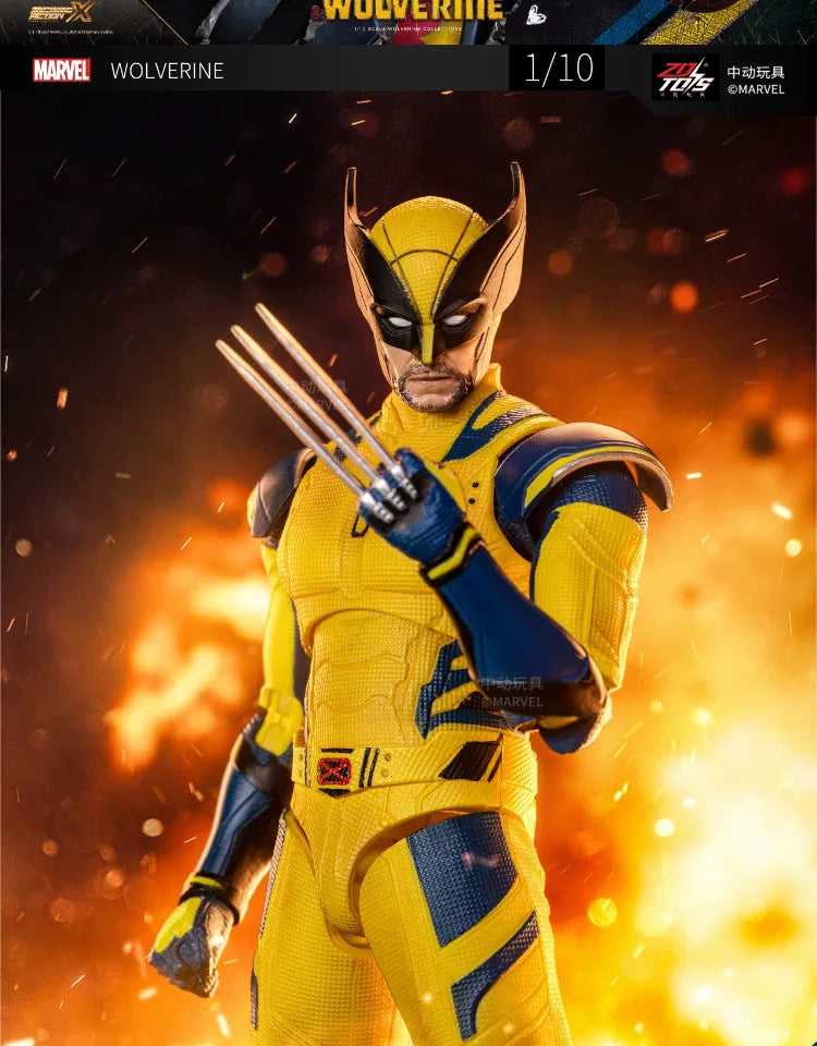 ZD Toys Deadpool & Wolverine Action figures Deadpool Boxed Wolverine Collection Adult Action Figures Kids Toy