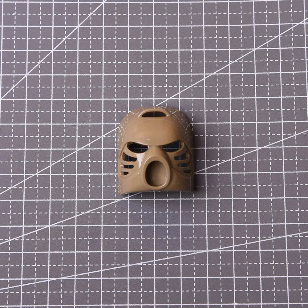 Kennie DIY MOC Customized Accessories Building Blocks Part NO.32505 tahu Bionicle Facepiece Hau Stars Kanohi Helmet