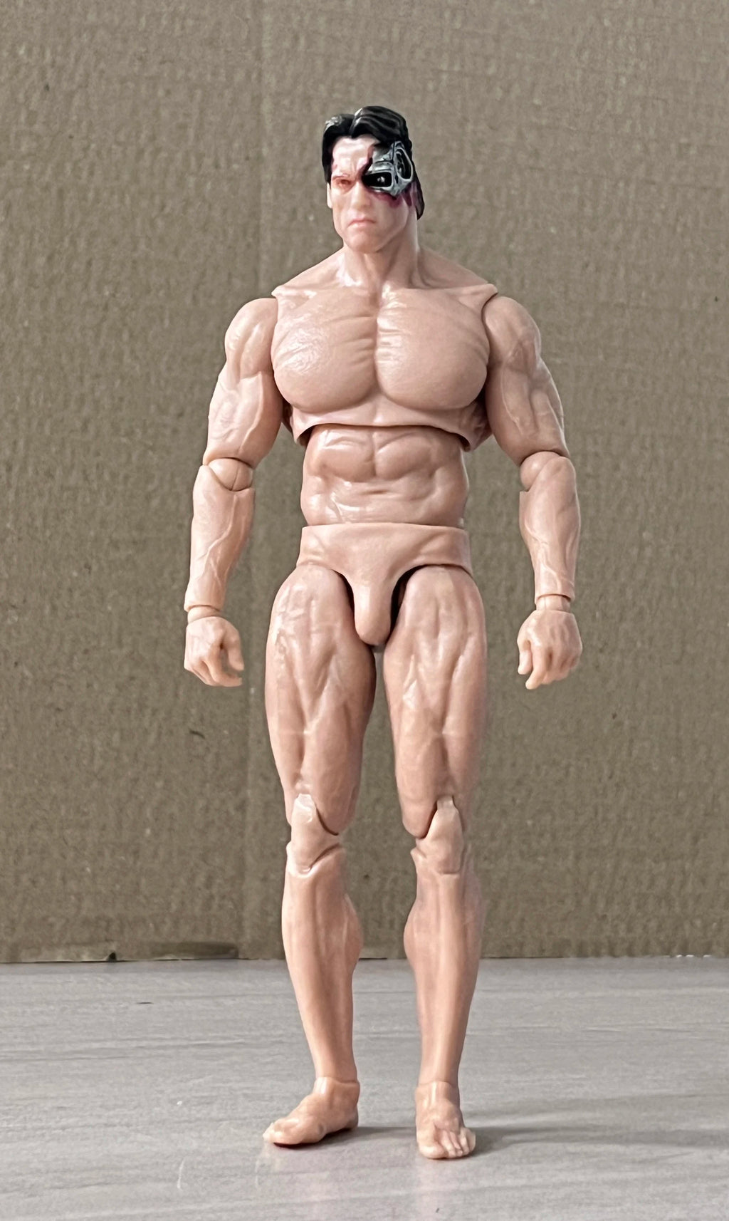 The Terminator T-800 T-850 Devilman 7 Inch Articulated Anime Action Figure Devil Muscle Man Model Collection Customized