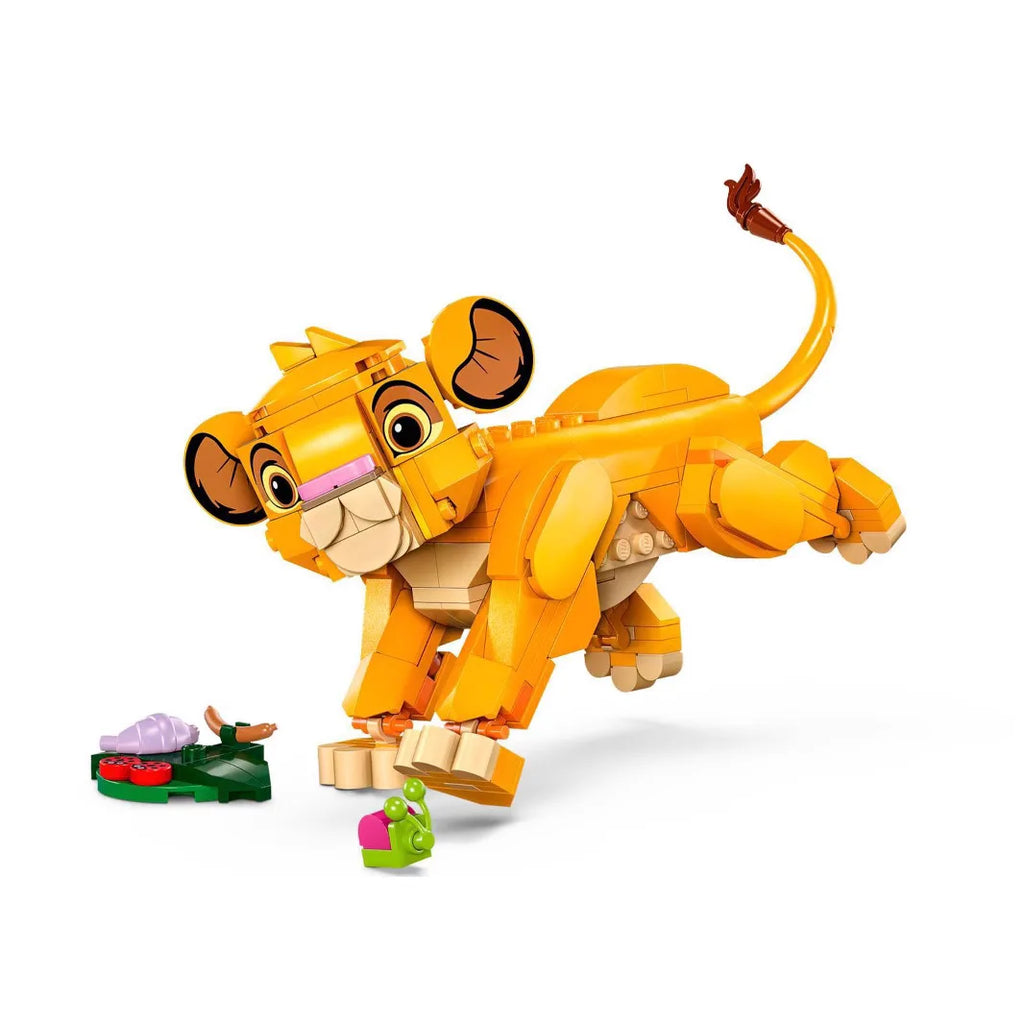 Disney The Lion King Classic Movie Series 29cm Simba Model Building Blocks Children's Boys and Girls Toy Gift Set