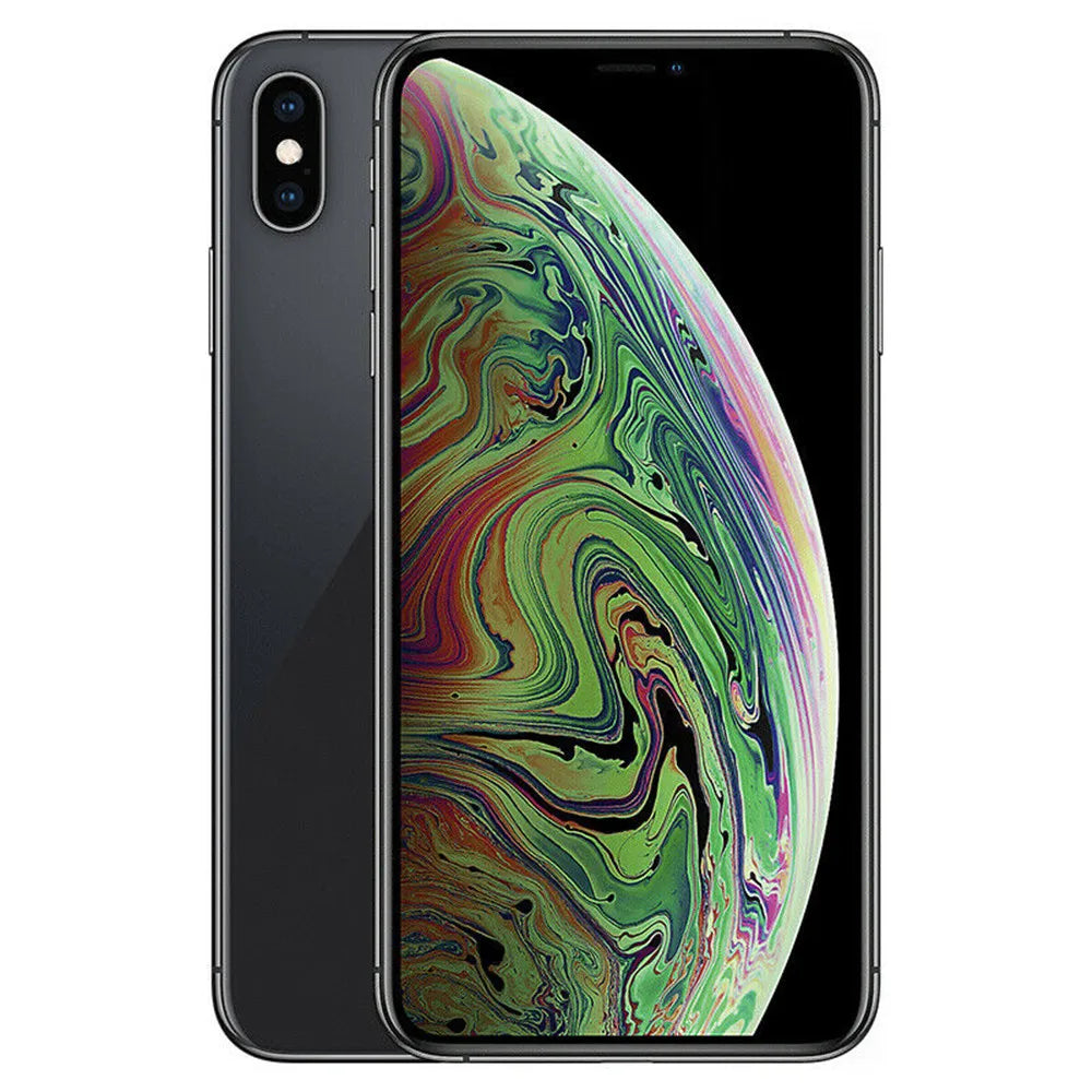Apple iPhone XS Max 64GB/256GB ROM 1 SIM+1 eSIM 6.5" Super Retina OLED Genuine Cell Phone Replaced New Battery