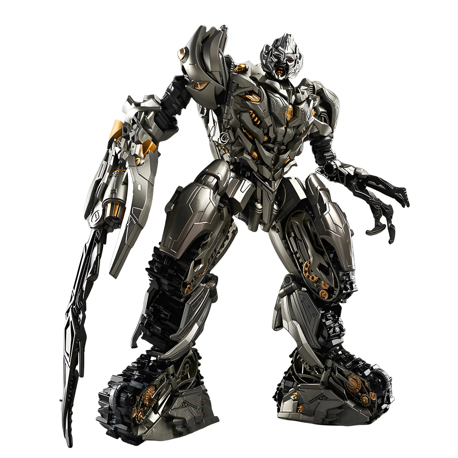 30cm Transformation Megatron Optimus Prime Bumblebee Deformation Movie G1 Anime Figure Action Figure Alloy Robot Mode Toys Gifts