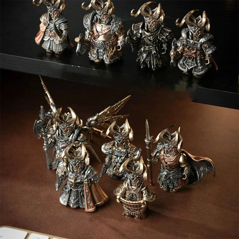 2026 Big Player Series Strange Helmet DIY Head Magnetic Detachable Metal Figurine Desktop Decoration Cultural Creative Souvenir