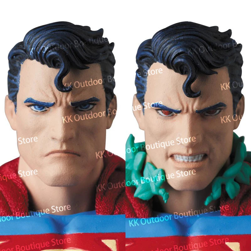 Hot New CT Toys Superman Mafex 117 Batman Hush Version Dc Super Man Anime Action Figure Figurine Statue Model Gifts Kids Toys