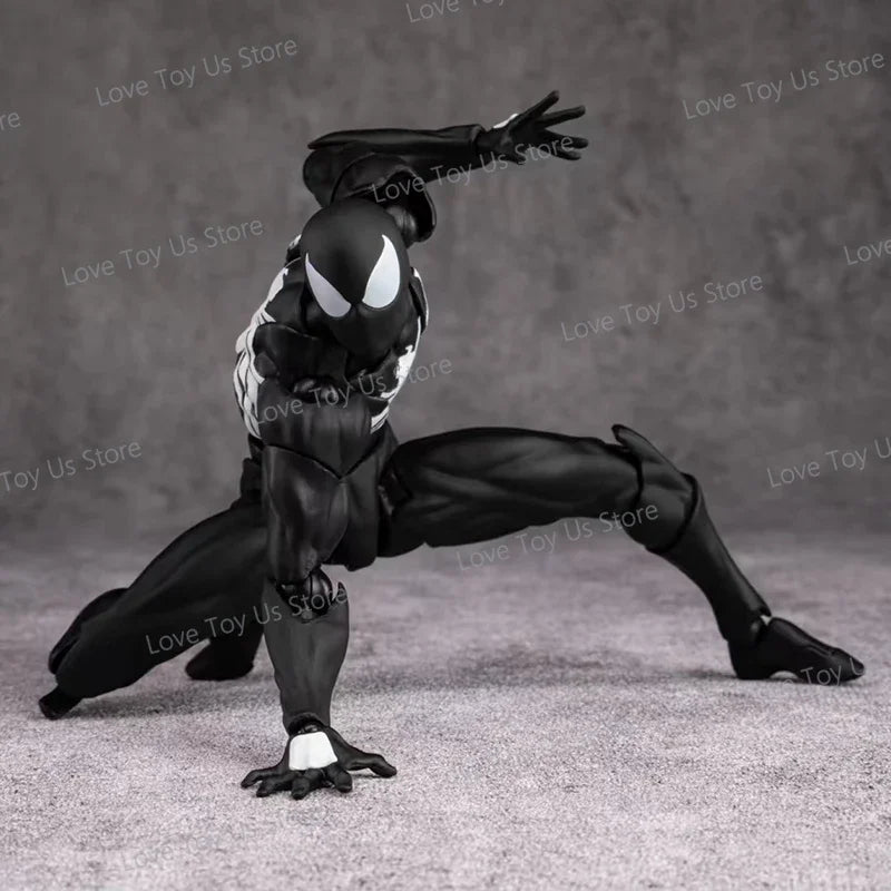 Mess Toys Spider-Man Symbiote Suit & Scarlet Spider Anime Action Figures - Collectible Gift Set