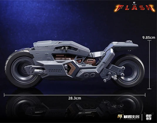 Modoking The Flash 1/12 Batman Ben Affleck Suit Motorcycle Batmobile Assembly Action Figure Collectible Toy Gift
