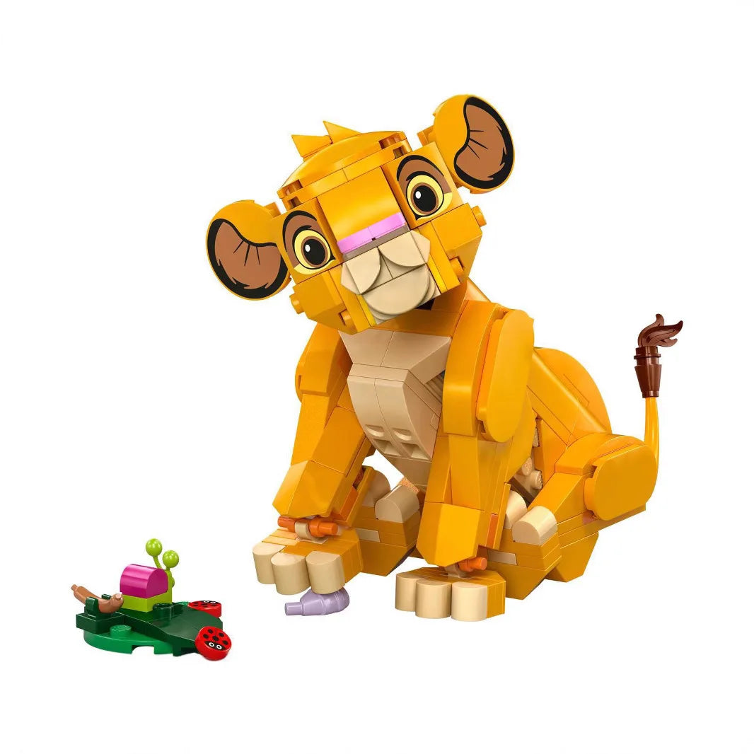 Disney The Lion King Classic Movie Series 29cm Simba Model Building Blocks Children's Boys and Girls Toy Gift Set
