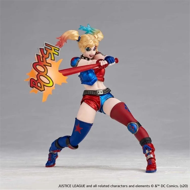 Ko Kaiyodo Figma Dc Harley Quinn Anime Action Figures Moveable Joint Children Toys The Clown's Girl Room Decoration Free Gift