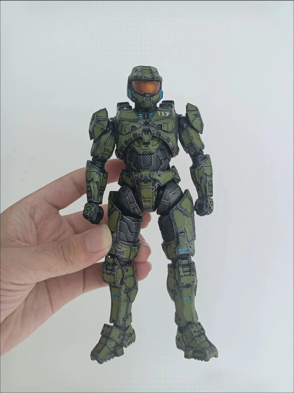 Sentinel Master Chief 18cm PVC Action Figure Anime Collection Model Mjolnir Mk VI SV Movable Doll Toys for John117 S117
