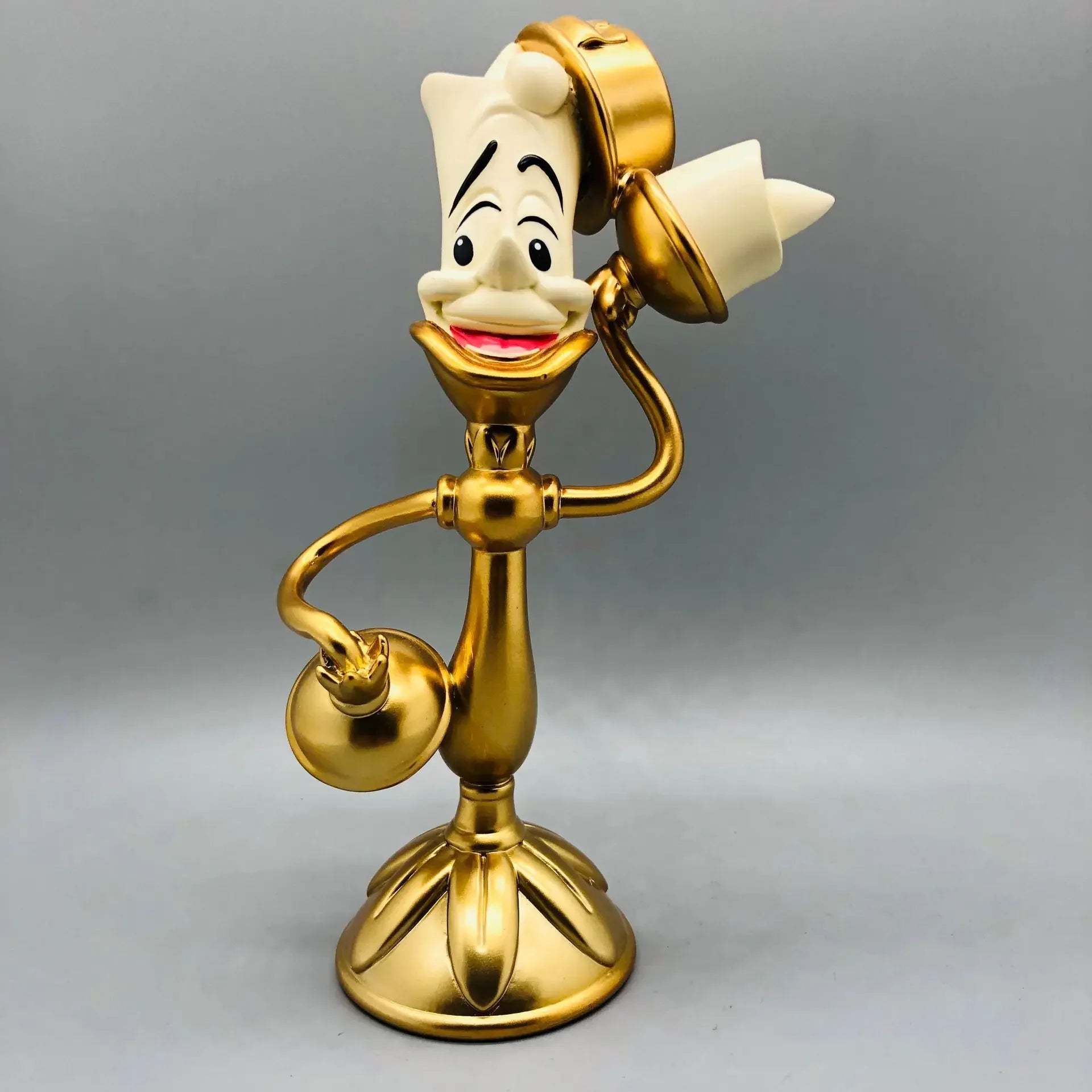 Disney Beauty And The Beast Cogsworth Mr Clock 24cm Action Figure Figurine Collection Decoration Toys Pvc Model Christmas Gifts