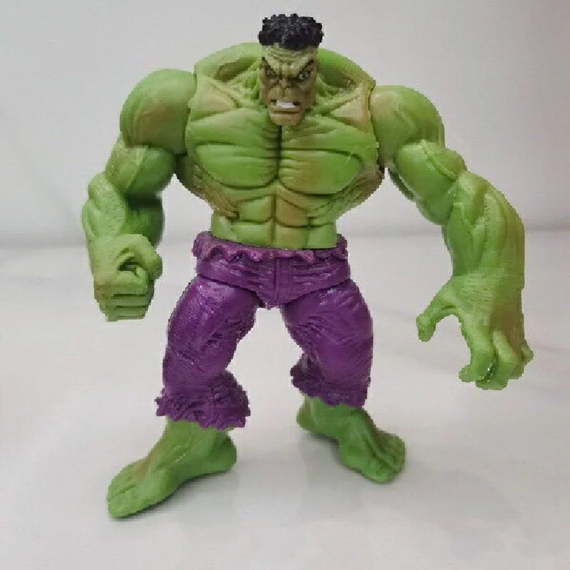 Avengers Hulk Variant Action Figures 4 Pack Green Red Gray Compound Collectible Model Dolls Superhero Statues Boys Birthday Gift