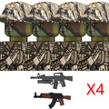 MOC WW2 The Vietnam War Military Soldeirs Building Blocks Vietnamese American Army Infantry Helmets Weapons  Bricks Toys Boys