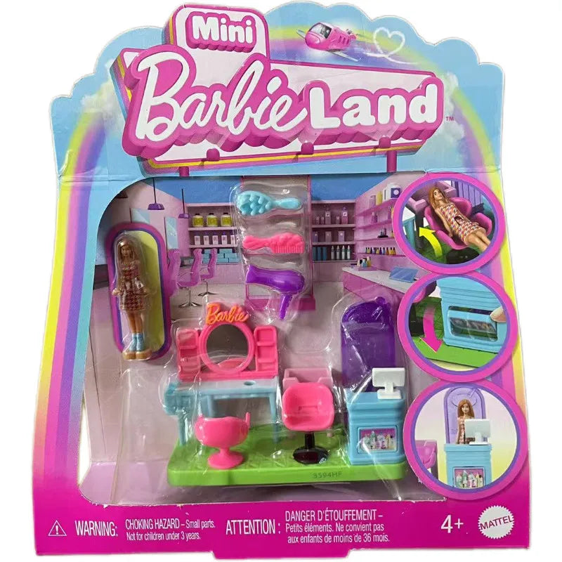 New Mini Barbieland Doll Surprise Toys Coollectible Pet Playset With 1.5-Inch Doll Playing House Toy For Girls Birthday Gift