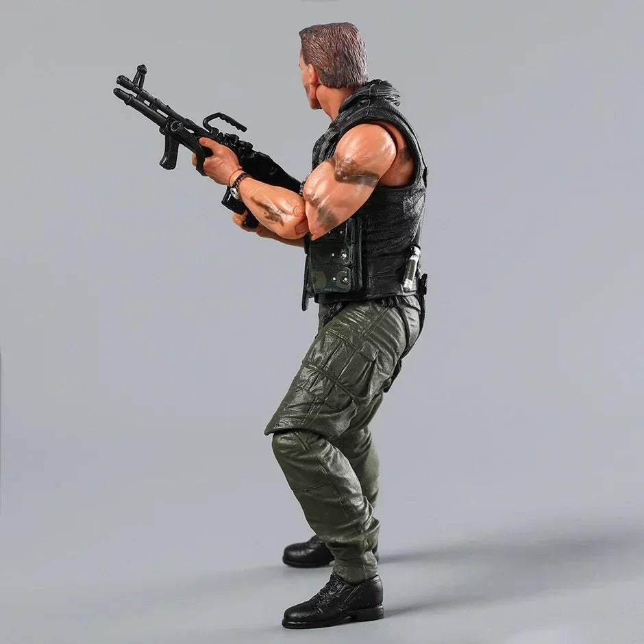 NECA Arnold Schwarzenegger Commando Matrix 30th Anniversary Action Figure Figurine Collectible Model Doll Toy