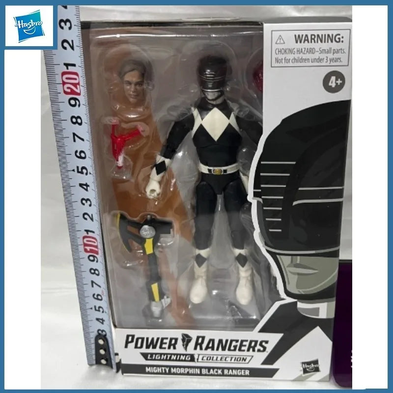 Hasbro Genuine Power Rangers Black Panger Mighty Morphin Goldar Action Figure Toys for Boys Girls Gift Collectible Ornaments