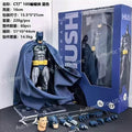 CT Toys Batman Hush Blue Version Mafex 105 Bat Man Black Version Dc Anime Action Figure Figurine Model Statue Gifts Toys
